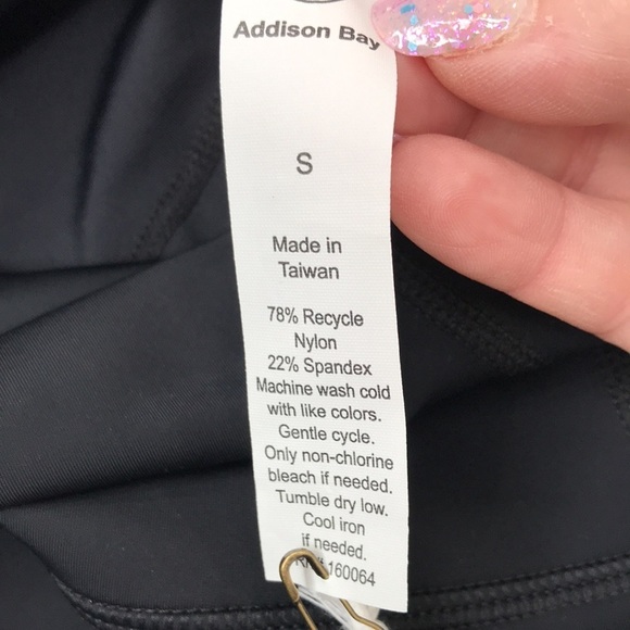 Addison Bay Waverly Shorts Size Small Black New - Picture 5 of 8